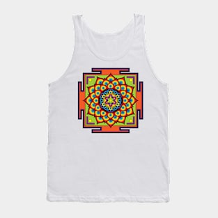 Flower of Life Mandala Tank Top